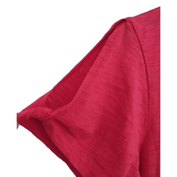 🛍️3/$15 SALE🛍️ Christian Siriano Pink Short Sleeve T-Shirt M - Picture 4 of 6